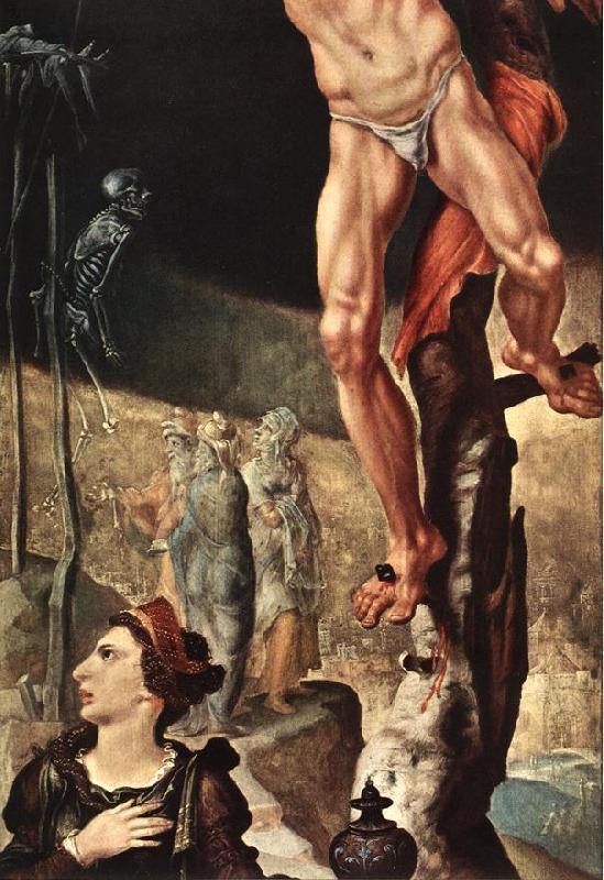 HEEMSKERCK, Maerten van Crucifixion (detail) sg Germany oil painting art